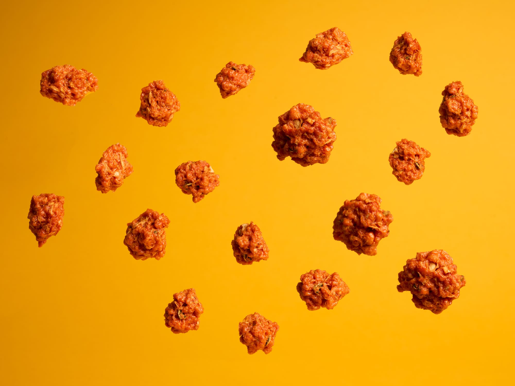KIMPOPS kimchi bites falling