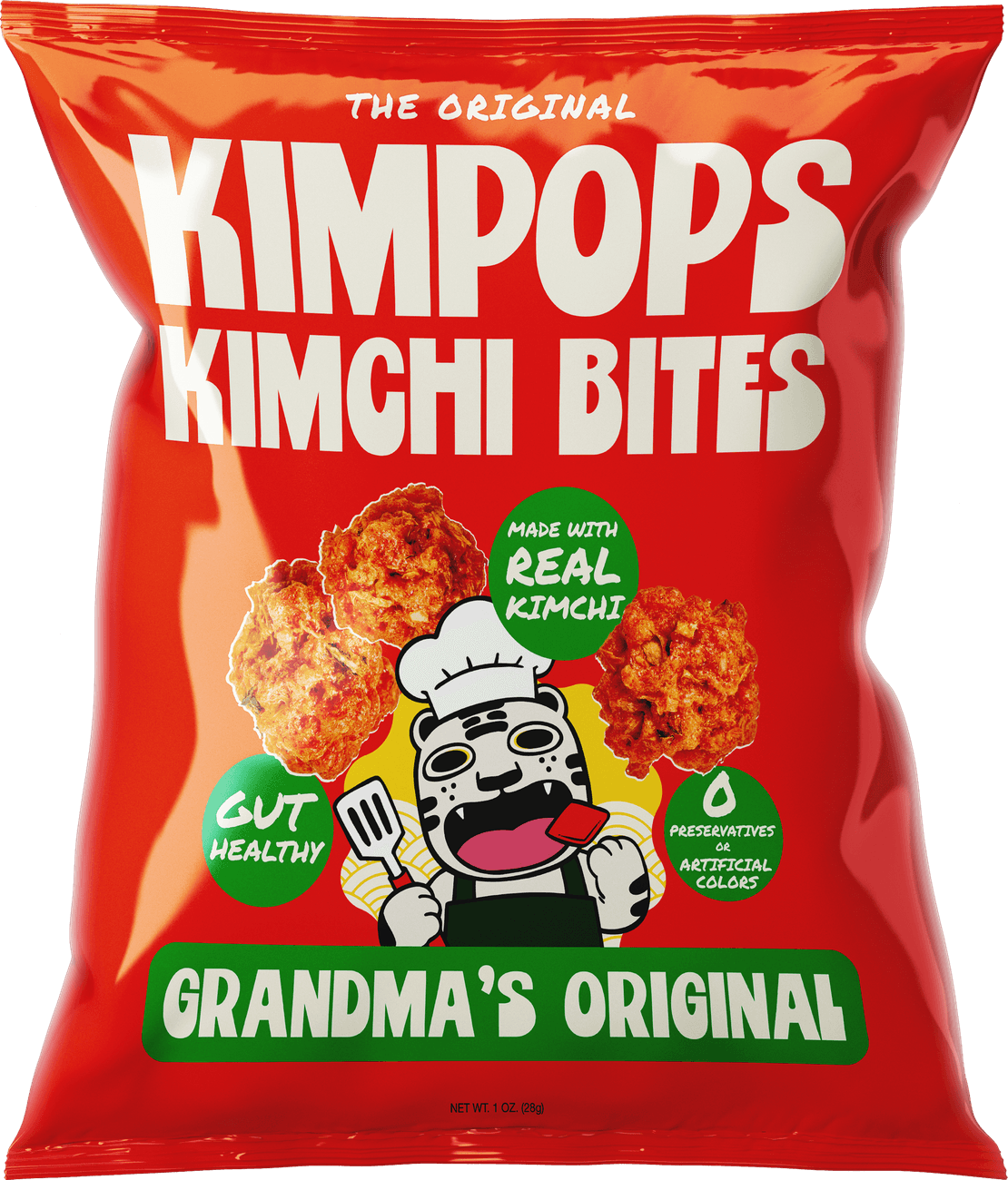 KIMPOPS kimchi bites bag